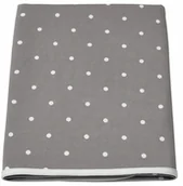 Przewijaki - Podkładka Do Pielęgnacji W Kropki Szara 90x70 CM - miniaturka - grafika 1