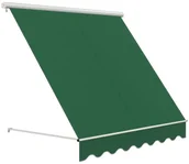 Markizy - NATERIAL Markiza balkonowa 2,5 x 2,5 m Zielona Naterial - miniaturka - grafika 1