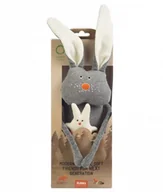 Maskotki i pluszaki - Wooly ORGANIC Organic, Funky Feet, Organiczna przytulanka, Zajączek i kotek WOR00233 [6972909] - miniaturka - grafika 1