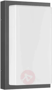 Oświetlenie LCD LCD Zewnętrzny kinkiet Czarny, 1-punktowy 1020 (058SEN) - Lampy ogrodowe - miniaturka - grafika 2