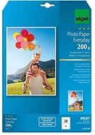 Papier do drukarek - Sigel SIGEL IP710 Everday papier fotograficzny, atramentowy, błyszczący, 200 g/m, A4, 20 arkuszy IP710 - miniaturka - grafika 1
