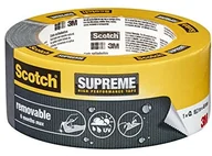 Taśmy klejące - Scotch Supreme', 41031848 - srebrna ultramocna taśma klejąca, po zdjęciu nie pozostawia kleju, wymiary 48 mm X 18,2 m 41031848 - miniaturka - grafika 1