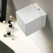 Lampy ścienne - Milan Iluminación Dau Spot kinkiet up/down biały - miniaturka - grafika 1