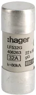 Bezpieczniki elektryczne - ETI Wkładka-cylindryczna-22x58-32A-gG LF532G - miniaturka - grafika 1