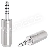 Złącza, przejściówki, adaptery - Furutech FT-7445 (R) wtyk jack 4.5mm TRRS balans SONY ft-7445r - miniaturka - grafika 1