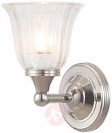 Lampy ścienne - Elstead Lighting Bathroom Austen1 Polished Nickel BATH/AUSTEN1 PN Elstead kinkiet łazienkowy IP44 nowoczesny BATH/AUSTEN1 PN) - miniaturka - grafika 1