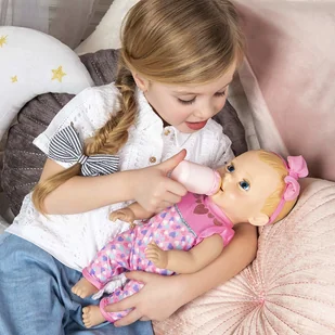 Spin Master Luvabella Bobas. Lalka interaktywna, blond - Lalki dla dziewczynek - miniaturka - grafika 5