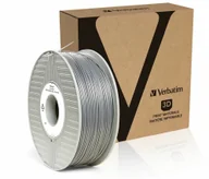 Filamenty i akcesoria do drukarek 3D - Verbatim VERBATIM 3D Printer Filament ABS 1.75mm, 404m,1kg silver/metal grey (OLD PN 55016) - miniaturka - grafika 1