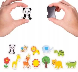 Magnesy Zwierzątka Na Lodówkę Tablice 12 Szt - Tablice dla dzieci - miniaturka - grafika 2