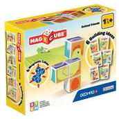Klocki - Tm Toys Geomag Magicube Magiczne Kostki Zestaw Zwierzęcy Przyjaciele ITEM132 - miniaturka - grafika 1