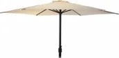 Parasole ogrodowe - DLGTP Parasol ogrodowy w kolorze kremowym z korbkę 3m K-FD4300600 - miniaturka - grafika 1
