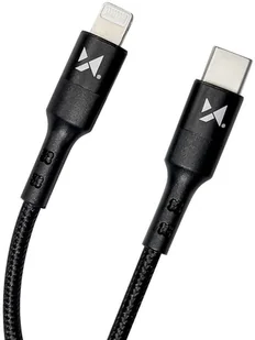 Wozinsky Kabel przewód USB Typ C - Lightning Power Delivery 18W 1m czarny WUC-PD-CL1B - Kable USB - miniaturka - grafika 2
