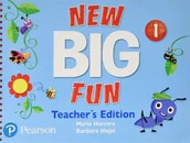 Pozostałe języki obce - Pearson New Big Fun 1. Teacher's Edition Mario Herrera, Barbara Hojel - miniaturka - grafika 1