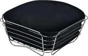 Miski i półmiski - KESPER Koszyk na pieczywo czarny 26x26cm - miniaturka - grafika 1