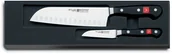 Noże kuchenne - Wüsthof Zestaw noży z nożem Santoku 2dílná Klasyczny - miniaturka - grafika 1