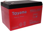 Baterie do zasilaczy awaryjnych UPS - Akumulator Toyama 12V 12Ah NPM12-12 Agm Deep Cycle - miniaturka - grafika 1