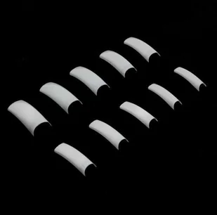 Allepaznokcie Tipsy białe krótka kieszonka nr 1 60 szt - Sztuczne paznokcie i akcesoria Allepaznokcie Tipsy białe krótka kieszonka nr 1 60 szt - Sztuczne paznokcie i akcesoria - miniaturka - grafika 1