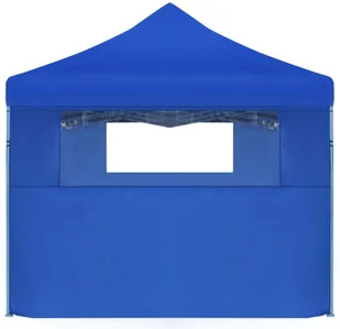 vidaXL Składany namiot z 5 ścianami bocznymi, 3 x 9 m, niebieski 44978 - Pawilony ogrodowe - miniaturka - grafika 17