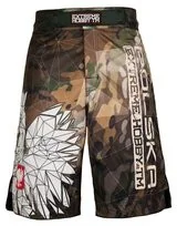 Extreme Hobby Spodenki, Grappling Polska Camo, rozmiar S, zielony - Kimona, stroje i obuwie - miniaturka - grafika 3