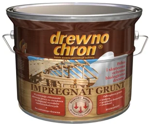 Drewnochron Impregnat do drewna GRUNT 0,75 l - Farby i impregnaty do drewna - miniaturka - grafika 2