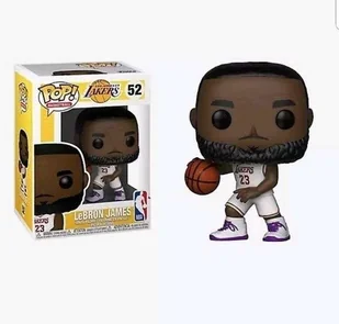 Los Angeles Lakers POP Figurka POP NBA LeBron James 27251-uniw - Gadżety dla kibiców - miniaturka - grafika 2
