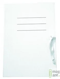 Unipap Teczka A4 wiązana biała - Szkolne artykuły papiernicze - miniaturka - grafika 2