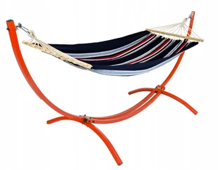 Spokey Hamak Bench Green - Fotele ogrodowe wiszące - miniaturka - grafika 29