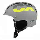 Kaski narciarskie - Casco Kask narciarski dziecięcy CX-3 Junior gray neon (50-56cm) - miniaturka - grafika 1