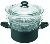 Szybkowary - Ballarini BALLARINI atsp13 garnek do gotowania ze wstawkami z szybkowar 20 cm 8225IH.20 - miniaturka - grafika 1