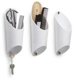 Umbra Floralink wazon, drewno, biały, normalny, - Dekoracje domu - miniaturka - grafika 5