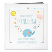 Albumy fotograficzne - NA Murrano Album Zdjęcia Duży Dla Dziecka Urodziny Nadruk ALB-BC-BK-UV-009 - miniaturka - grafika 1