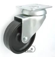 Meble modułowe i akcesoria - Koło Zabi meblowe w obudowie skrętnej tworzywo fi 60 M62B - miniaturka - grafika 1