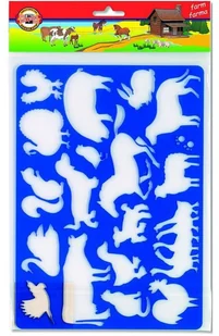 Koh-I-Noor Szablon farma - Zabawki kreatywne - miniaturka - grafika 3