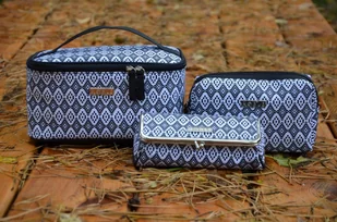 Noble Cosmetic Portfelik Noble Black&White BW002 - Kosmetyczki, organizery i kuferki - miniaturka - grafika 7