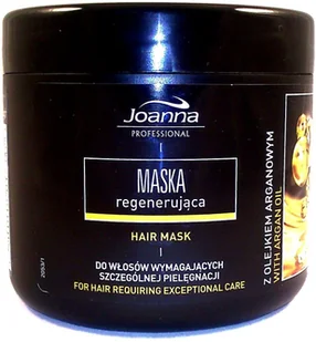Joanna Profesionalna Stylizacja Pielęgnacja Maska z olejkiem arganowym do włosów wymagających 500g Profesionalna - Maski do włosów - miniaturka - grafika 2