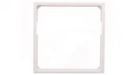 Klawisze i ramki - Hager polo S.1/B.3/B.7 Pierścień oddzielający do płytki centralnej i elementu centralnego 50x50 biały połysk 11099089 11099089 - miniaturka - grafika 1