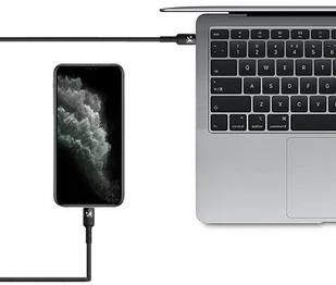 Wozinsky kabel przewód USB Typ C - Lightning Power Delivery 18W 2m czarny (WUC-PD-CL2B) - Kable USB - miniaturka - grafika 7