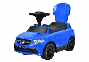 Import LEANToys Jeździk Mercedes z Pchaczem 3288 Niebieski 2335 - Jeździki dla dzieci - miniaturka - grafika 15