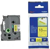 Taśmy do drukarek barwiące - Brother TZE-S641 Taśma 18mm, laminowana żółta, czarny nadruk E671-98505_20150122103323 - miniaturka - grafika 1