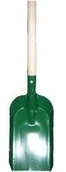 Miotły, szufle, mopy - Łopatka Gospodarcza Rękojeść Drewniana Średnia szu - miniaturka - grafika 1