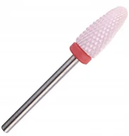 Frezarki do paznokci - Frez Ceramiczny Stożek 3/32 Flame M Średni C Róż - miniaturka - grafika 1