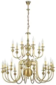 Lampy sufitowe - Jupiter 879 CE 21 - Lampa wisząca żyrandol CEZAR II 21xE14/40W/230V - miniaturka - grafika 1