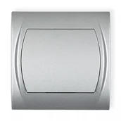 Wyłączniki światła i elektryczne - Karlik Łącznik jednobiegunowy LOGO 7LWP-1 - miniaturka - grafika 1