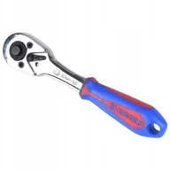 Klucze i nasadki - KING TONY 4766 Grzechotka 1/2 z przyciskiem 250mm - miniaturka - grafika 1