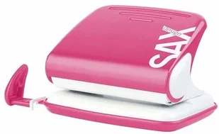 Sax Dziurkacz DESIGN 318 różowy 1 sztuka ISAXD318-13 - Dziurkacze - miniaturka - grafika 2