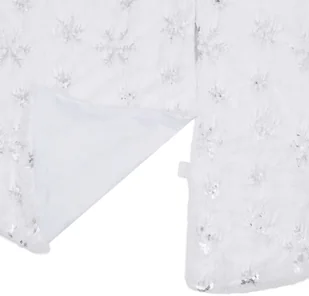 vidaXL vidaXL Luksusowa osłona pod choinkę, biała, 150 cm, sztuczne futro - Pozostałe akcesoria świąteczne - miniaturka - grafika 5