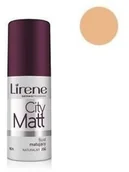 Podkłady do twarzy - Lirene City Matt fluid matująco-wygładzający do twarzy 204 Naturalny 30ml - miniaturka - grafika 1