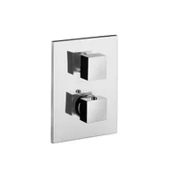 Baterie wannowe i prysznicowe - Paffoni Level chrom LEQ519CR - miniaturka - grafika 1