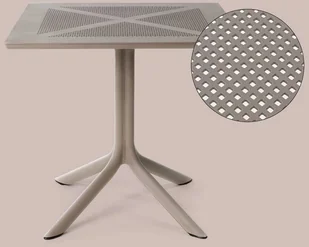 Nardi Stół Clip X 80x80 antracyt - Stoły - miniaturka - grafika 8