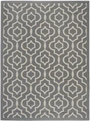 Dywany zewnętrzne - Safavieh cy6926  246-Mykonos uniwersalne-Wewnętrzny/zewnętrzny dywan, polipropylen, antracyt/beżowy CY6926-246-4 - miniaturka - grafika 1